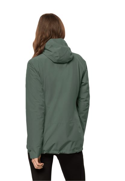 Jack Wolfskin Origins Hedge Green Moonrise 3in1 Jack W Special