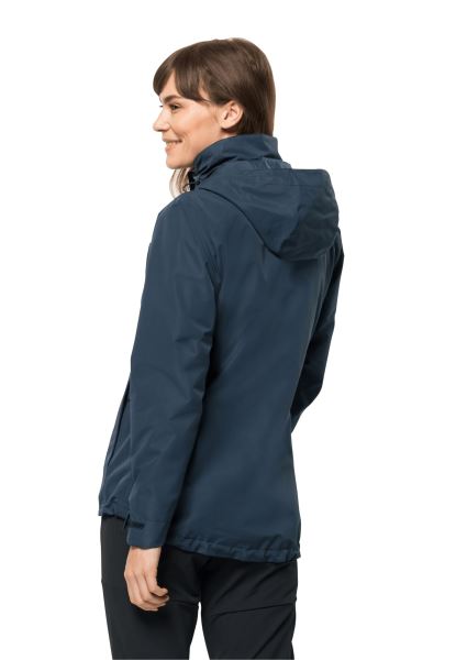 Jack Wolfskin Geisshorn 3in1 Jack Met Warm Nachtblauw