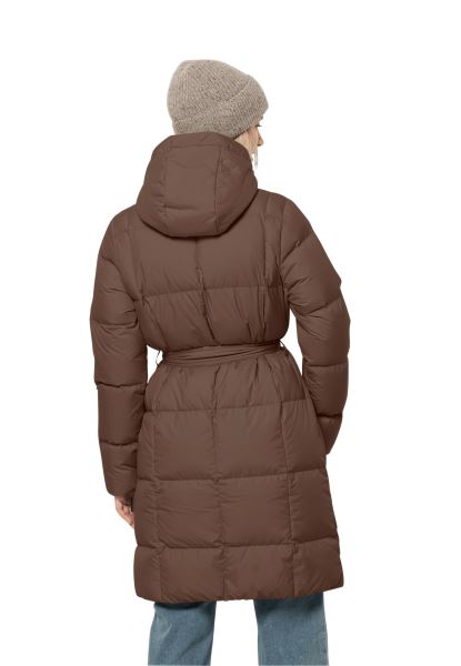 Merk Jack Wolfskin Hazelnootbruine Frozen Lake Jas M