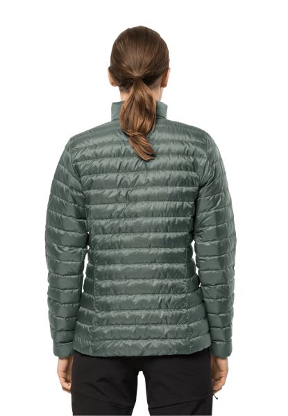 Best Hedge Green Jack Wolfskin Pack & Go Donsjack W