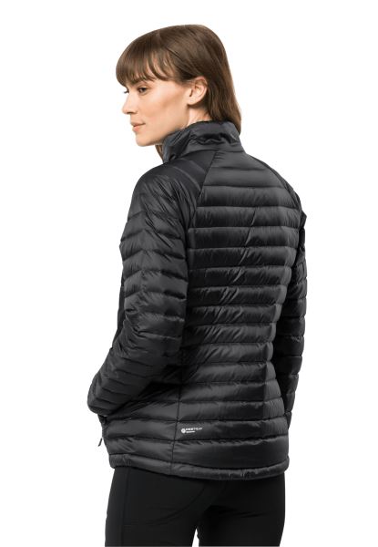 Beste Jack Wolfskin Zwart Passamani Donsjack W