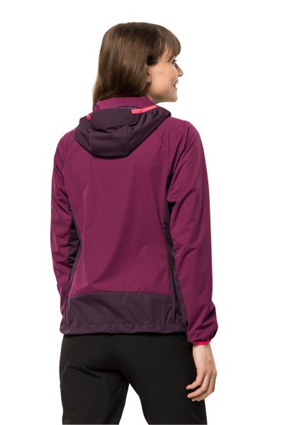 Eagle Peak Ii Hoody W Fashion Wild Berry Jack Wolfskin