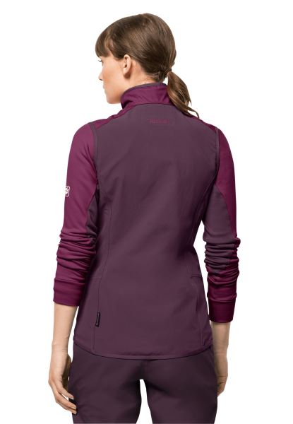 Jack Wolfskin Alpspitze Vest W Note Wild Bes