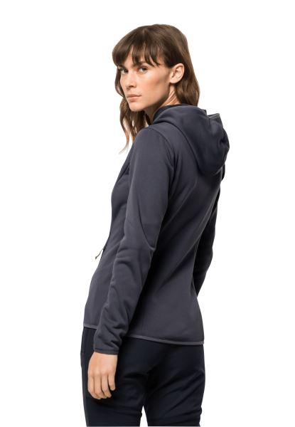 Baiselberg Hooded Fz W Jack Wolfskin Grafiet Nieuw