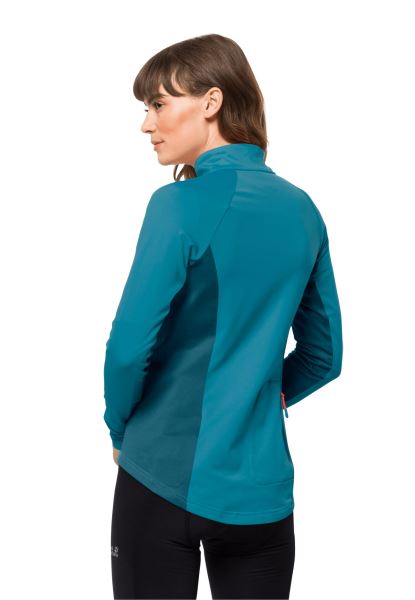 Jack Wolfskin Zoetwaterblauw Morobbia Fz W Merken