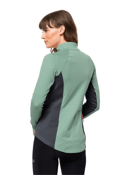 Beste Jack Wolfskin Morobbia Fz W Graniet Groen