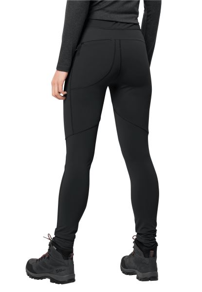 Jack Wolfskin Brands Salmaser Panty W Zwart