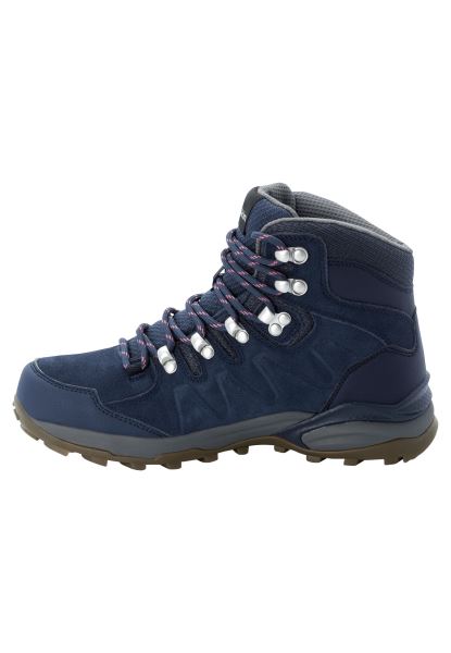 Best Refugio Texapore Mid W Jack Wolfskin Donkerblauwgrijs