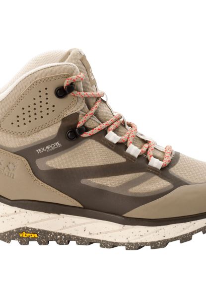 Herkomst Beige-lichtbeige Terraventure Texapore Mid W Jack Wolfskin