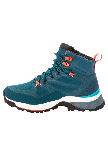 Blue-coral Hot Force Striker Texapore Mid W Jack Wolfskin