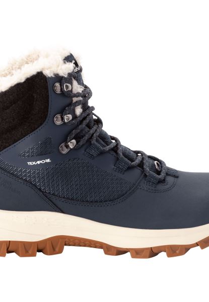 Jack Wolfskin Everquest Texapore High W Warm Donkerblauw-gebroken Wit