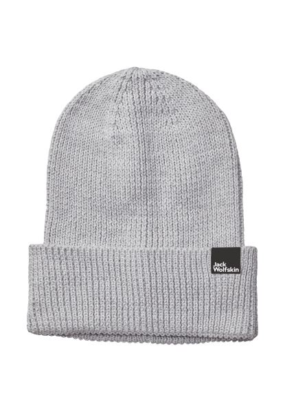 Essential Beanie Best Jack Wolfskin Grey Heather