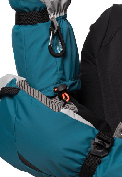 Beste Jack Wolfskin Blauwe Koraal Alpenpitze 3in1 Handschoen