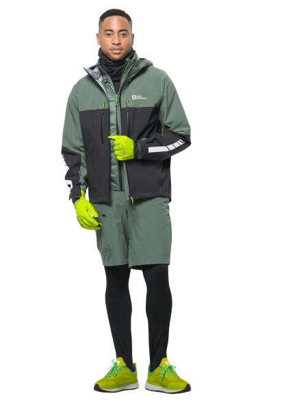 Jack Wolfskin Morobbia Lichte Handschoen Knipperend Geel Merk