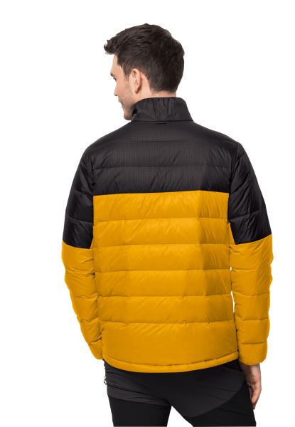 Jack Wolfskin Burly Yellow Xt Dna Tundra Donsjack M Merken