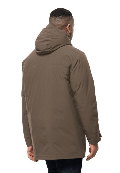 Beste Koenigsbau Parka M Kastanje Jack Wolfskin