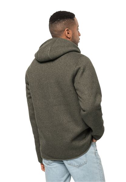 Jack Wolfskin Hirschberg Hooded Fz M Nieuw Zwart