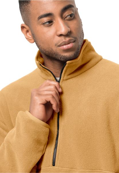 Amber Goud Origineel Osloer Half Zip W Jack Wolfskin