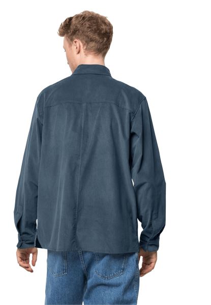 Best Jack Wolfskin Leiblauw Naturel Overhemd M