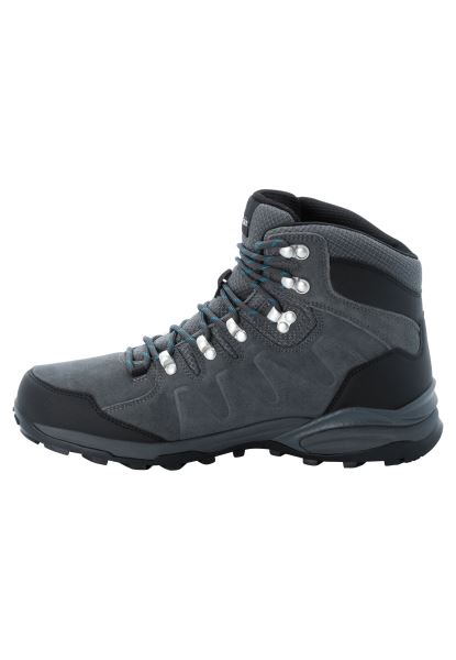 Jack Wolfskin Origineel Refugio Texapore Mid M Grijs-zwart
