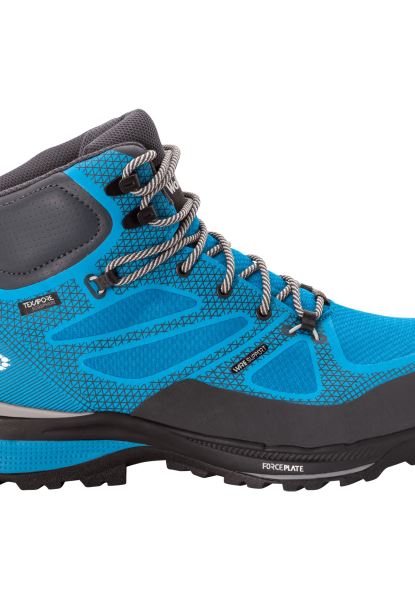 Blue-lime Force Striker Texapore Mid M Jack Wolfskin Origins