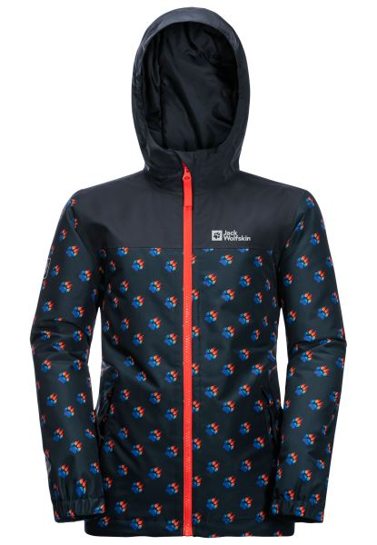 Jack Wolfskin Night Blue All Over Rainbow Paw Jack K Nieuw