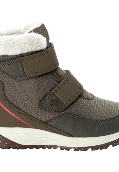 Kaki-rode Poolwolf Texapore Mid Vc K Collecties Jack Wolfskin