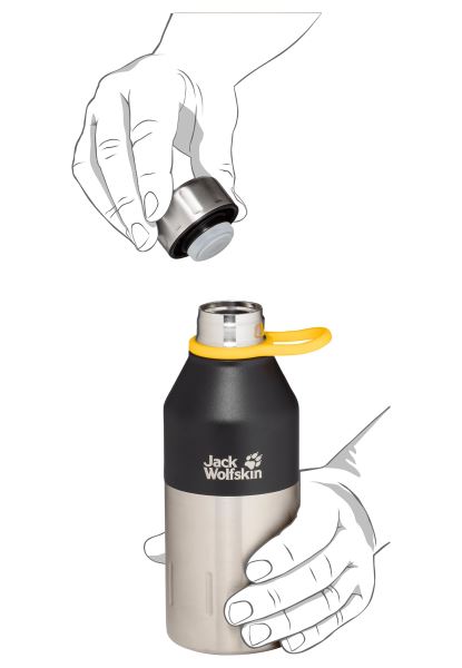 Jack Wolfskin Merken Kole 0.35 Zwart