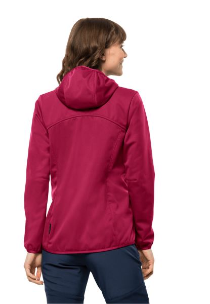 Cranberry Windhain Hoodie Met Jack Wolfskin Best