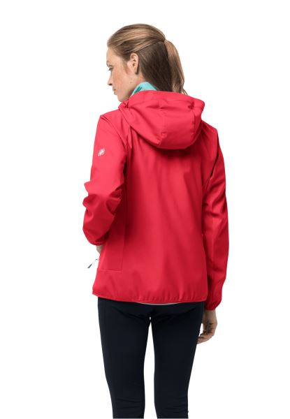 Tulp Rood New Eagle Peak Ii Softshell Met Jack Wolfskin