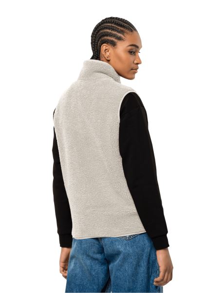 High Curl Vest W Winter Pearl Jack Wolfskin Nieuw