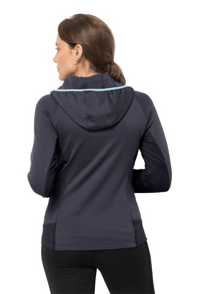 Graphite Jack Wolfskin Hydro Grid Fleece W Collectie