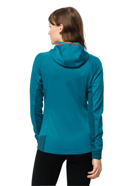 Jack Wolfskin Zoetwaterblauw Original Hydro Grid Fleece W
