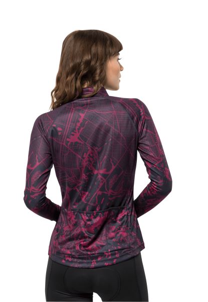 Best Morobbia L/s Bedrukt Met Jack Wolfskin Grafiet Overal