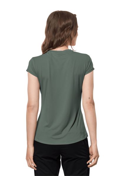 Origins Hedge Green Jack Wolfskin Tasman S/s W