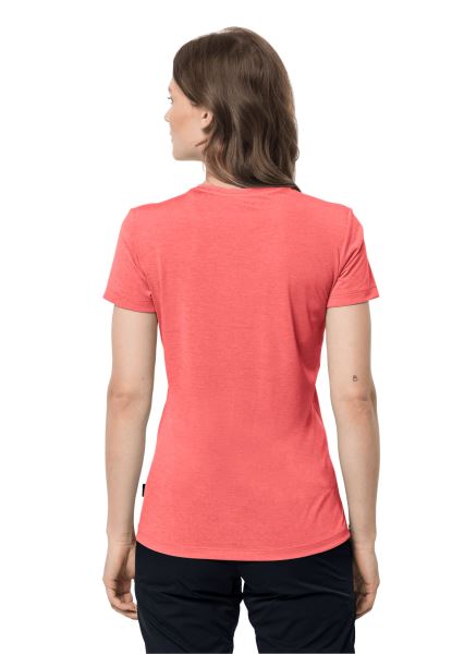 Originele Jack Wolfskin Crosstrail Graphic T W Desert Rose