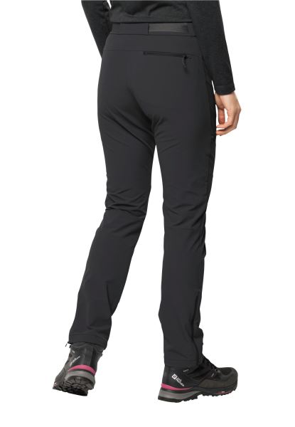 Collectie Holdsteig Broek W Jack Wolfskin Zwart
