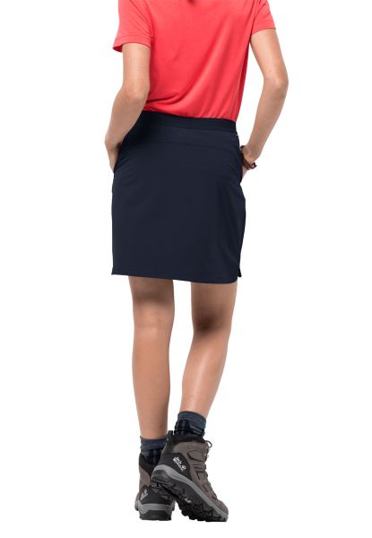 Jack Wolfskin Brands Hilltop Trail Skort W Middernachtblauw