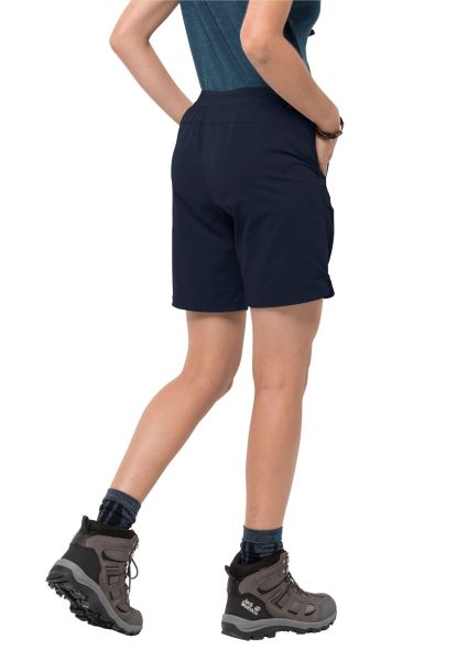 Beste Nachtblauwe Jack Wolfskin Hilltop Trailshort W