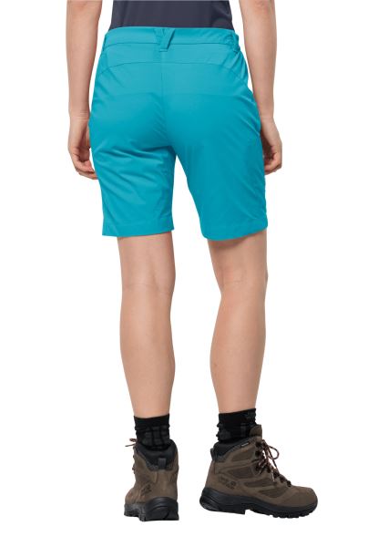 Hete Overland Shorts Met Donker Aqua Jack Wolfskin