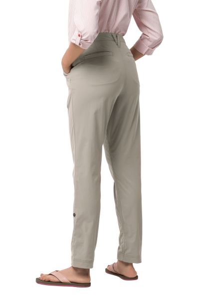 Desert Roll-up Broek Met Beste Stoffige Grijze Jack Wolfskin