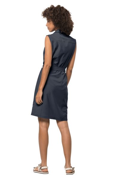 Jack Wolfskin Nachtblauwe Merk Sonora Jurk