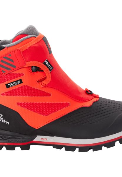 Jack Wolfskin Origins 1995 Serie Texapore Mid W Rood-zwart