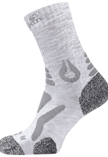 Hiking Pro Klassieke Snit Lichtgrijze Jack Wolfskin Mode