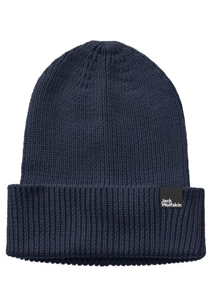 Essential Beanie Brands Jack Wolfskin Nachtblauw