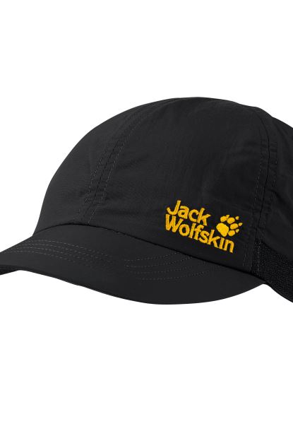 Supplex Bandkap Zwart Origineel Jack Wolfskin