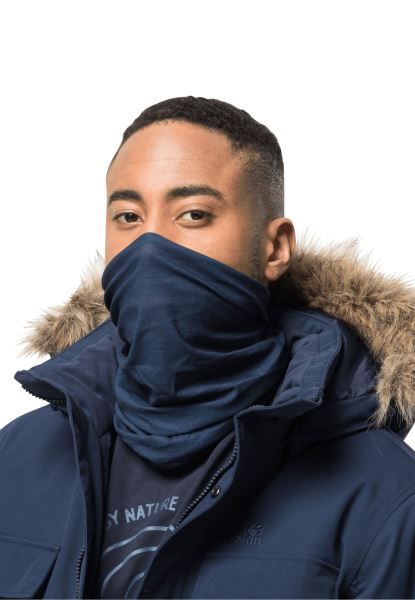 Jack Wolfskin Melange Hoofddeksel Nachtblauw Merk