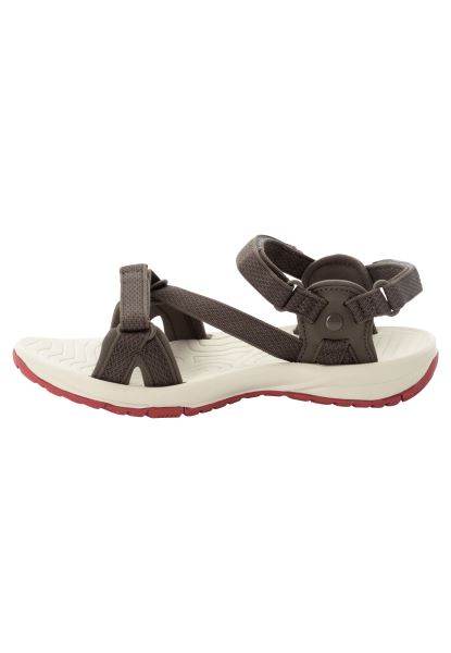 Jack Wolfskin Brands Kokosbruin-auburn Lakewood Ride-sandaal W
