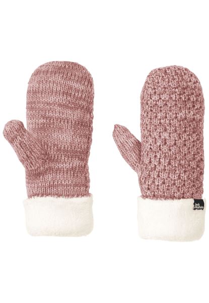 Hot Afterglow Jack Wolfskin Highloft Gebreide Want Dames