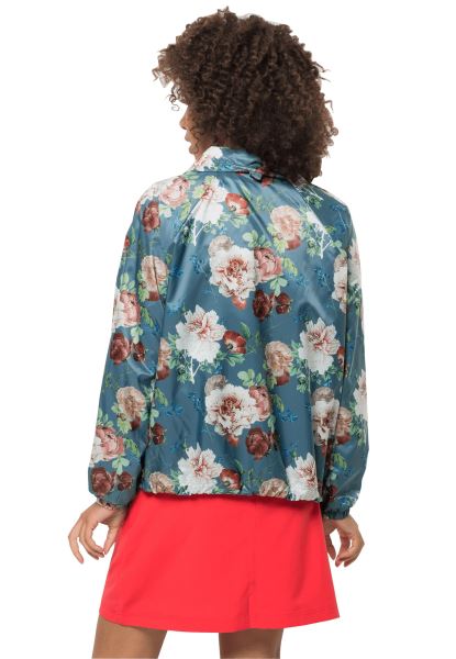 Wintertaling Grijze All-over Jack Wolfskin Bloemen Blouson W Collection